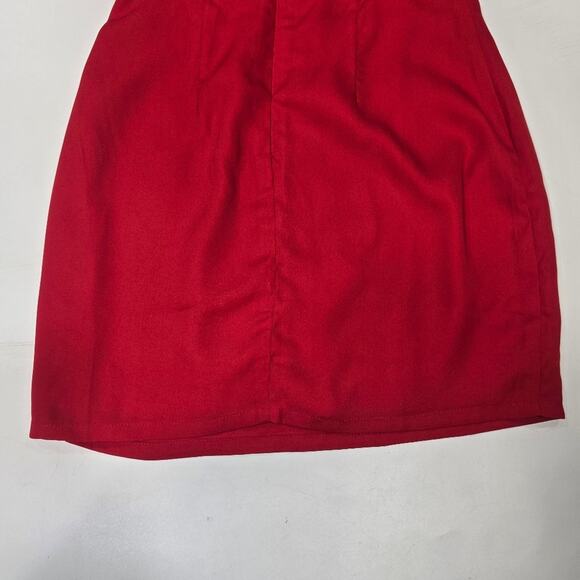 Superdown Dixie Backless Dress in Red XS - Picture 7 of 12